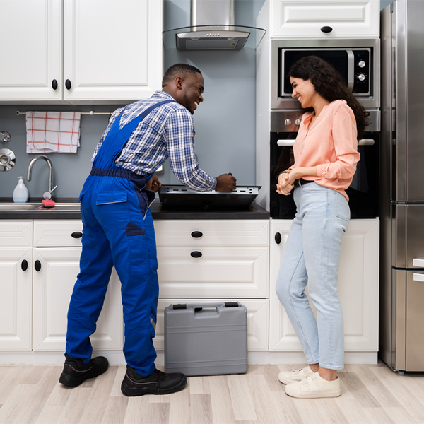 can you provide an estimate for cooktop repair before beginning any work in Wright Kansas